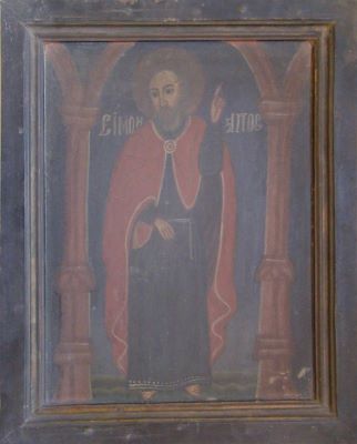 icoană - Poienaru, Toma; Sf. Apostol Simon
