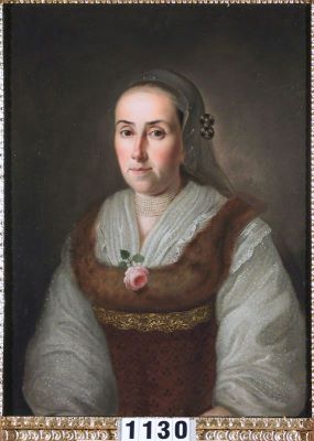 pictură de șevalet - Stock, Johann Martin; Soția tâmplarului Wolf