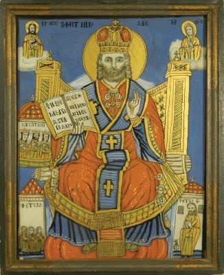 icoană - Poienaru, Ilie II; Sf. Nicolae