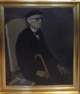 pictură de șevalet - Baba, Corneliu; Tudor Arghezi
