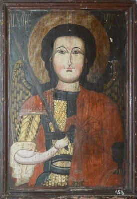 icoană - Toader Zugravul; Arhanghelul Mihail