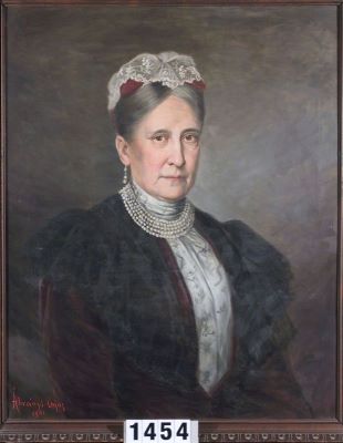 pictură de șevalet - Ábrányi, Lajos; Berta von Brukenthal