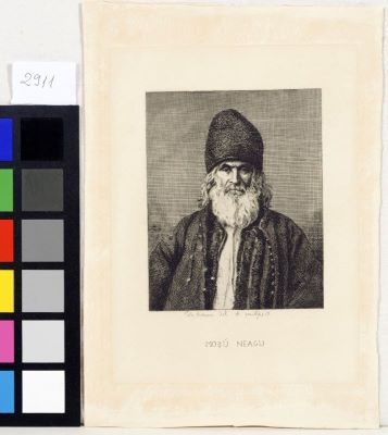 gravură - Aman, Theodor; Moșu Neagu