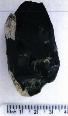 așchie; Èclat cortical