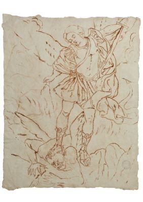 desen - Tattarescu, Gheorghe; Arhanghelul Mihail