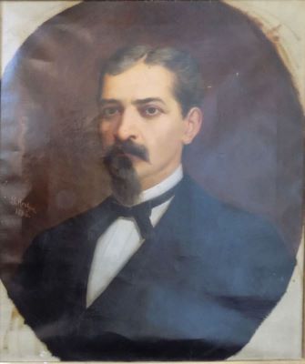 pictură de șevalet - Henția, Sava; Bărbat cu barbă