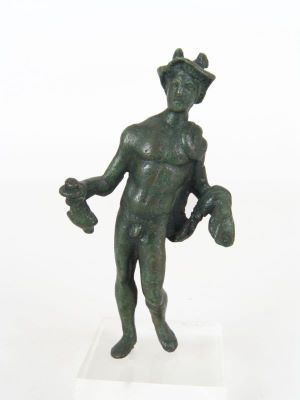 statuetă; Zeul Mercurius